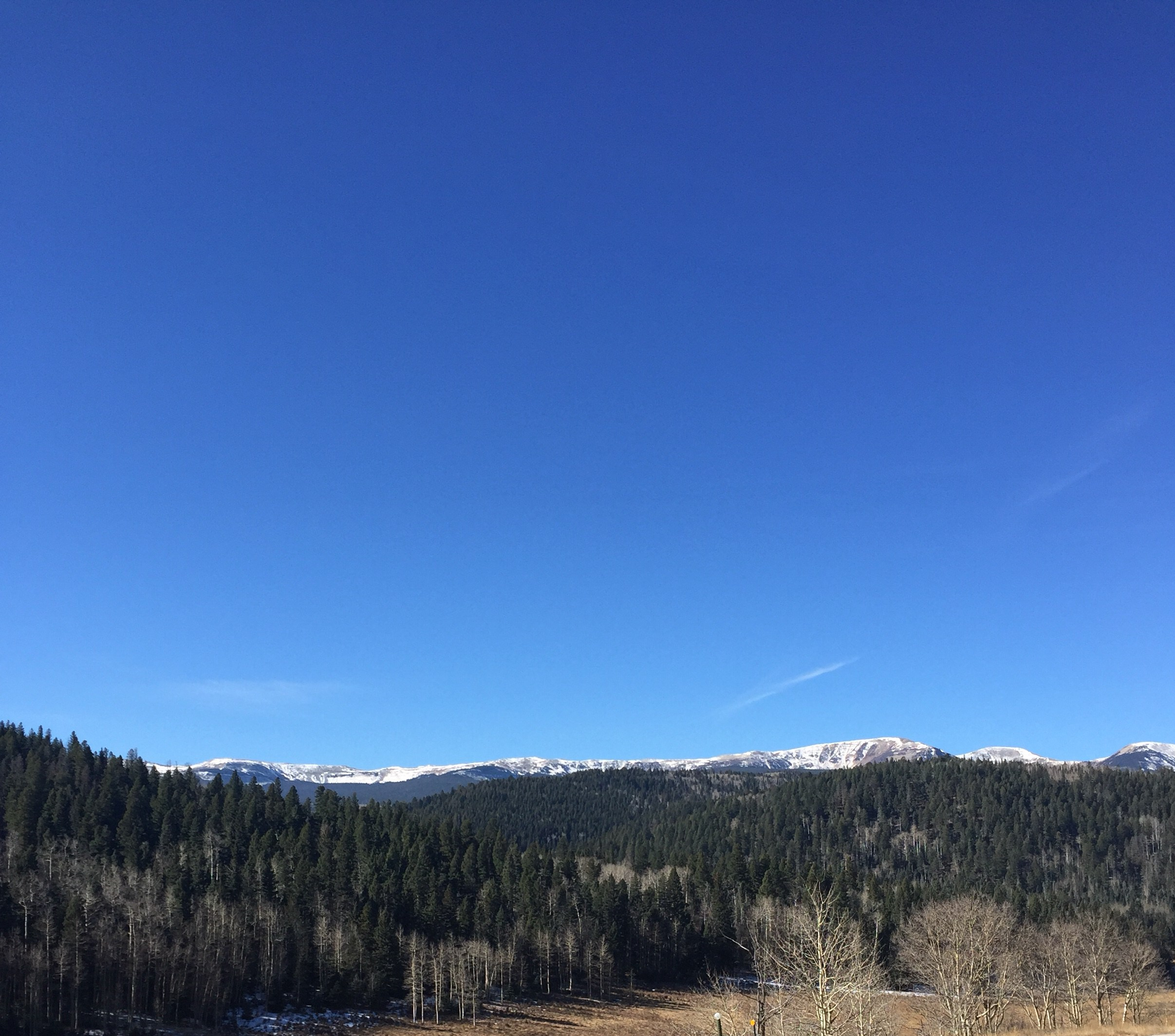 Truchas Peaks near Mora Pass